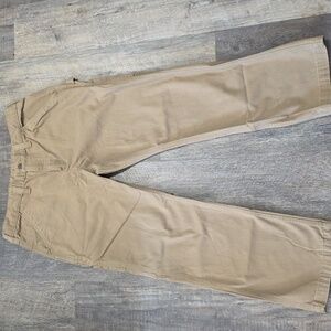 Carhartt Carpenter Pants Mens 38X30‎ Brown Relaxed Fit Cargo Pockets Workwear